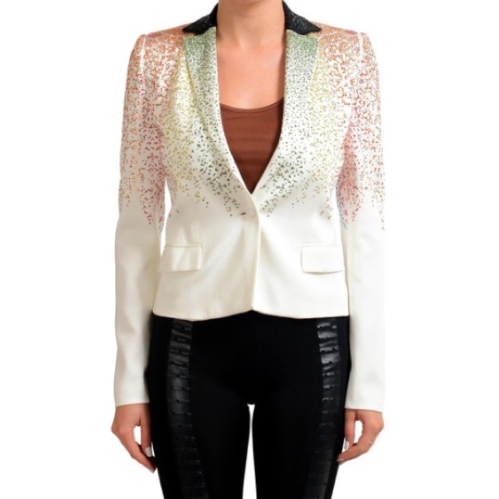 Just Cavalli Studded Multicolor blazer